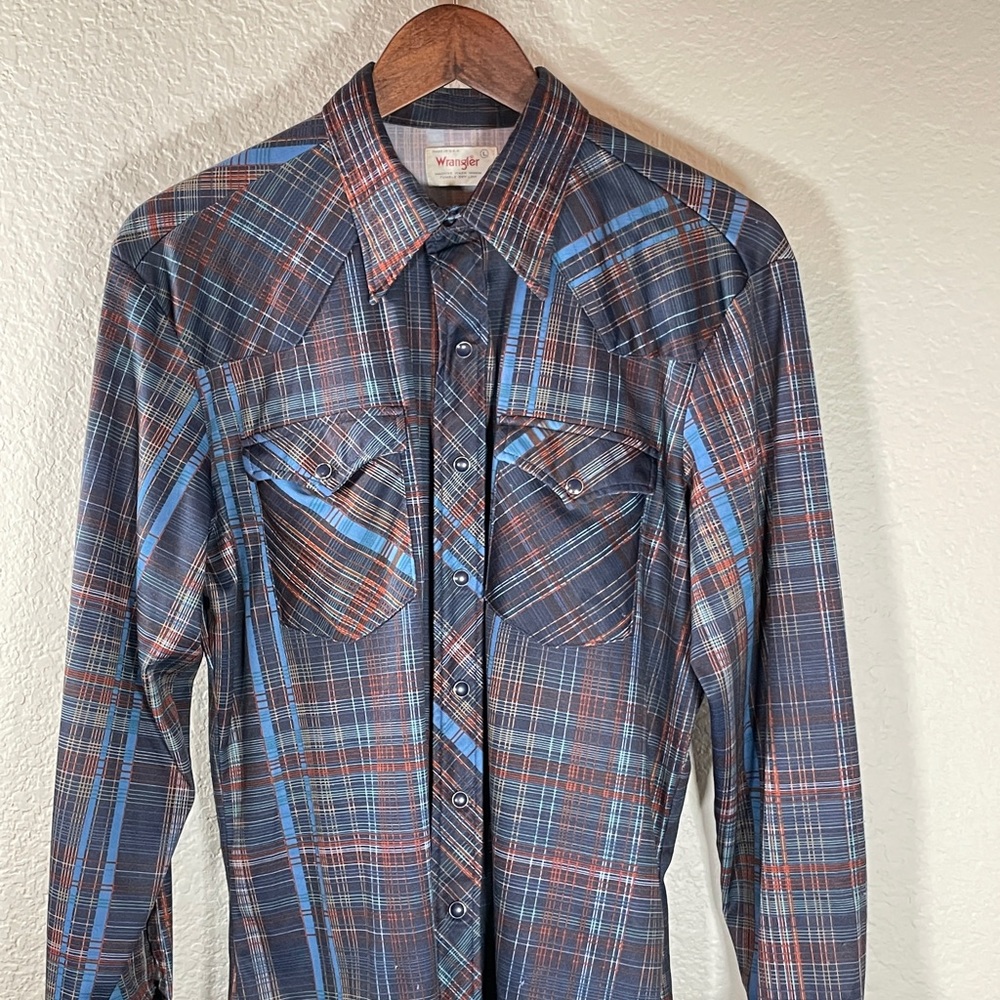 Vintage Wrangler Pearl Snap Shirt